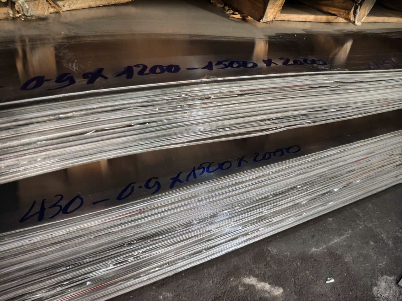 TẤM INOX 430 - 0,9x1500x2000